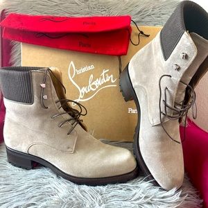 Christian Loboutin Mens Boots. Used twice! Like new